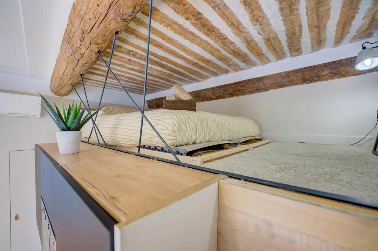 Duplex Studio Apt Mezzanine Near Shops & Cafes Antibes Dış mekan fotoğraf
