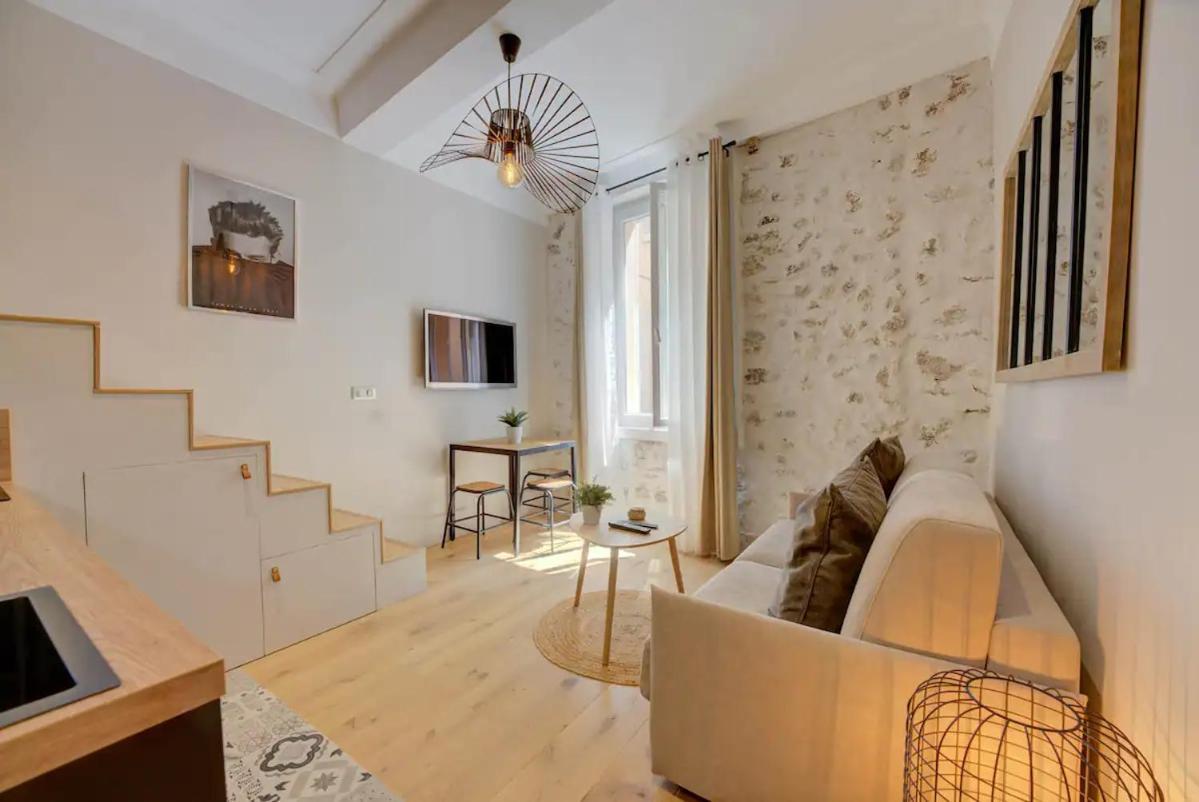 Duplex Studio Apt Mezzanine Near Shops & Cafes Daire Antibes Dış mekan fotoğraf