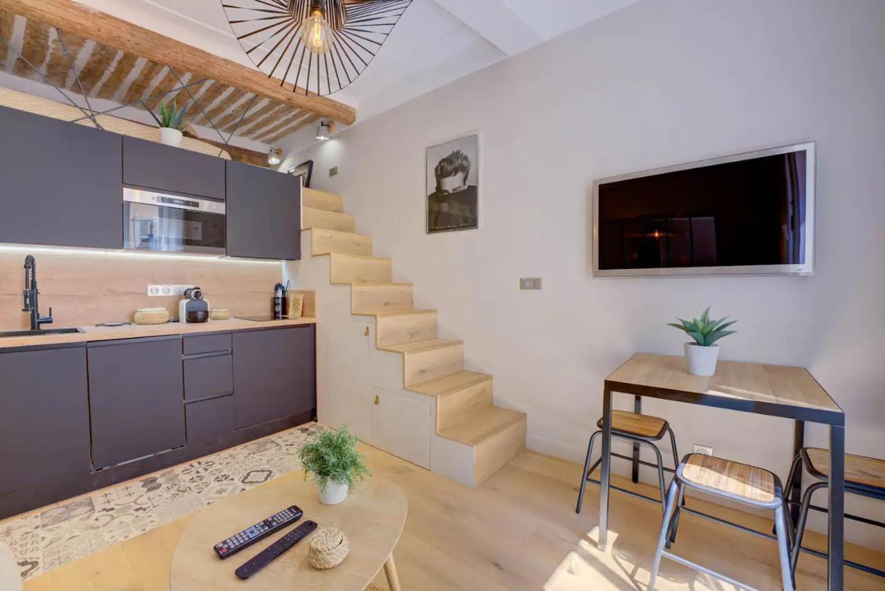 Duplex Studio Apt Mezzanine Near Shops & Cafes Daire Antibes Dış mekan fotoğraf